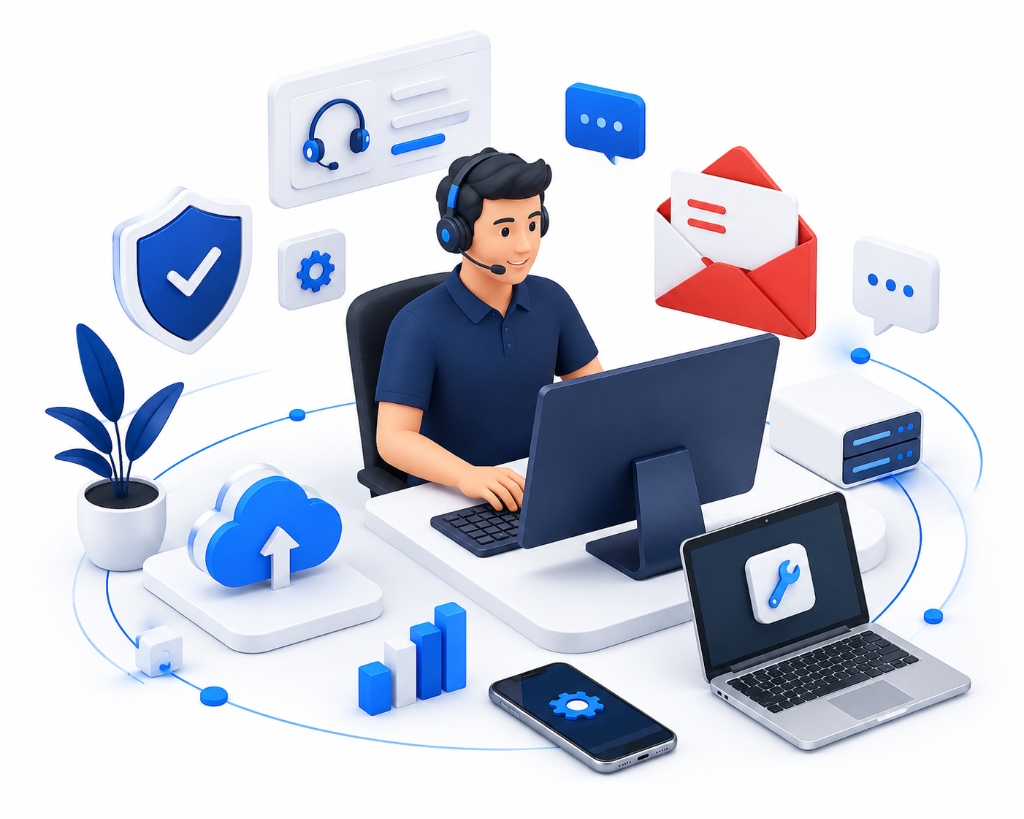 Gmail support and email troubleshooting assistance